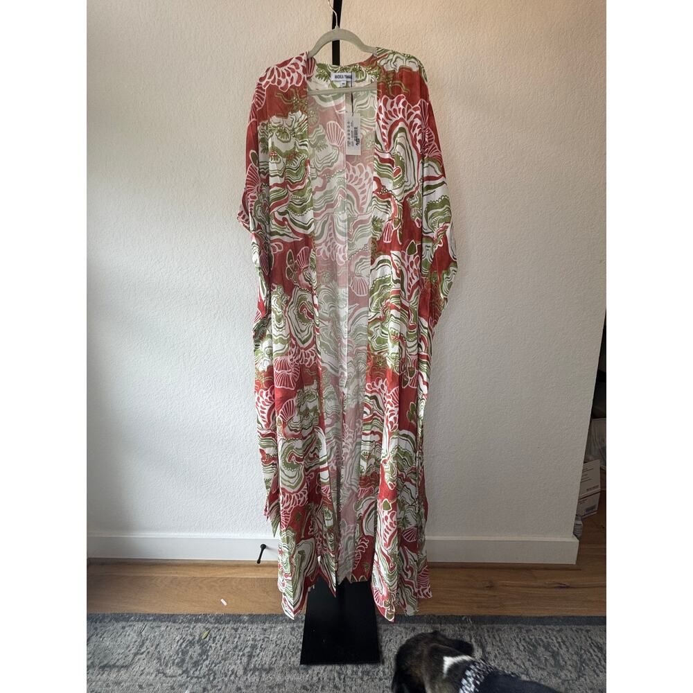 Andrea Iyamah | Gamba Maxi Tie-Waist Robe - Picture 5 of 13